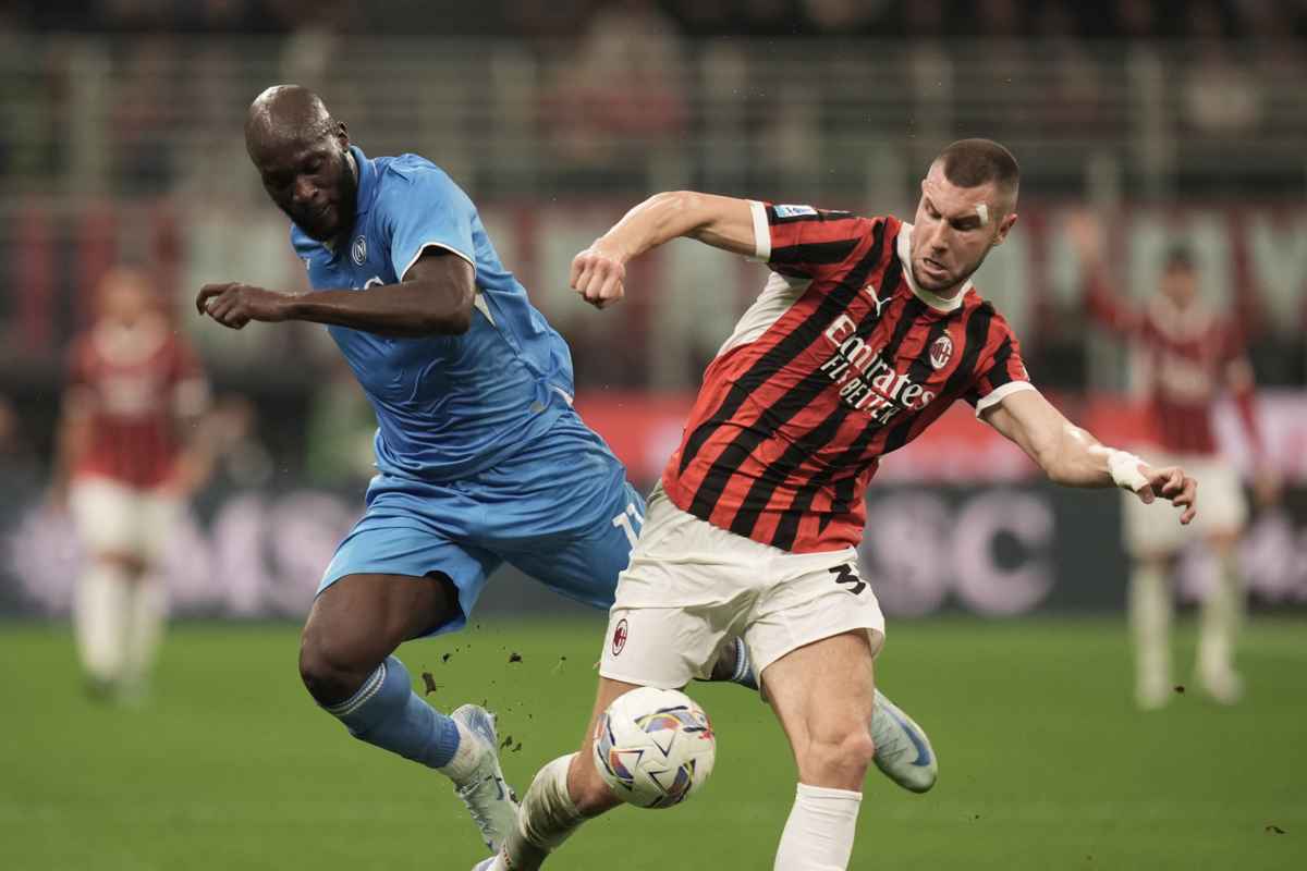 Milan-Napoli, male Pavlovic