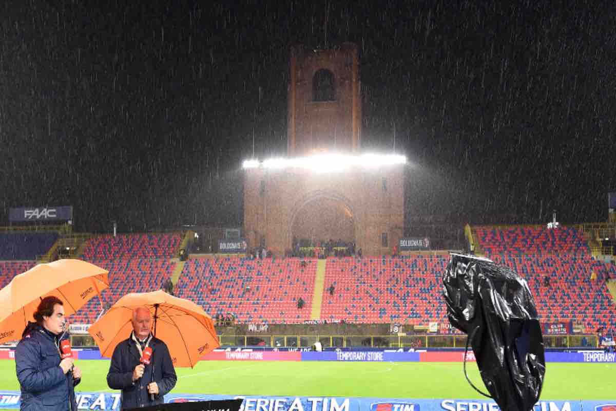 Bologna-Milan rinviata