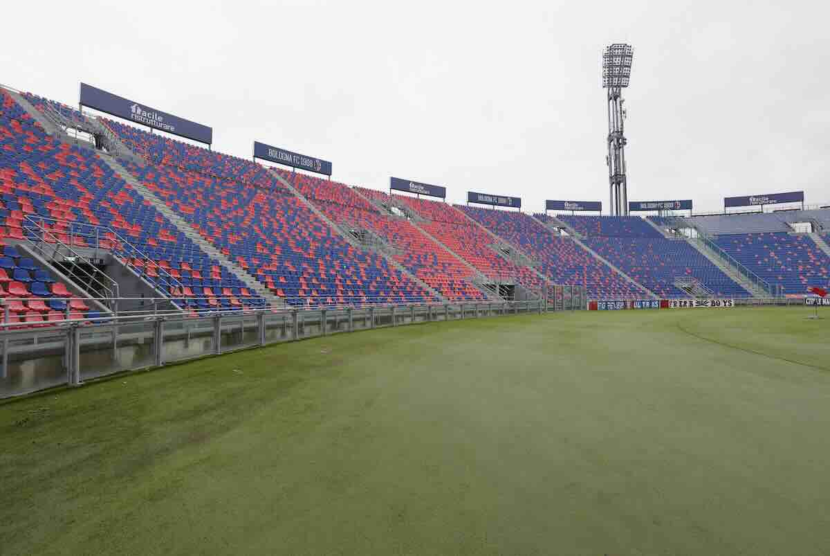 Lo stadio Renato Dall'Ara di Bologna