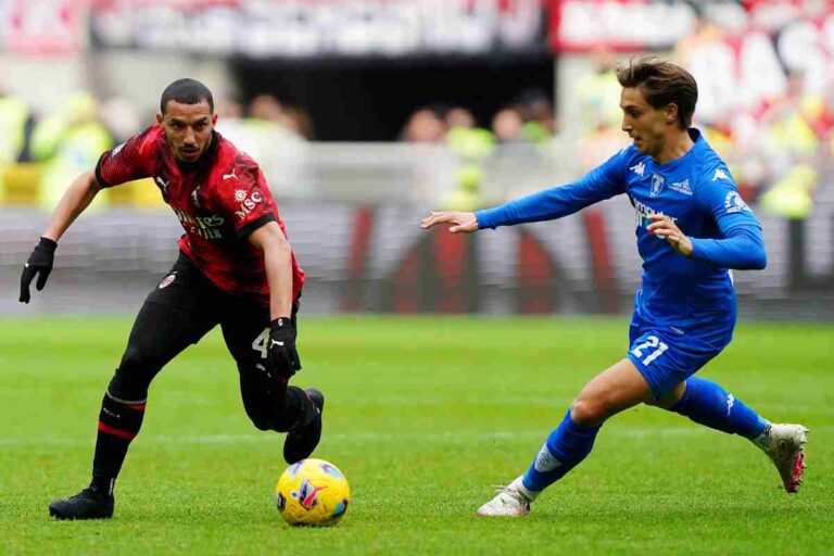 Ismael Bennacer e Jacopo Fazzini