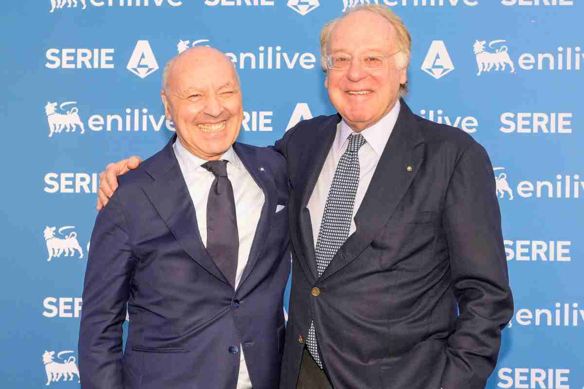 Beppe Marotta e Paolo Scaroni 