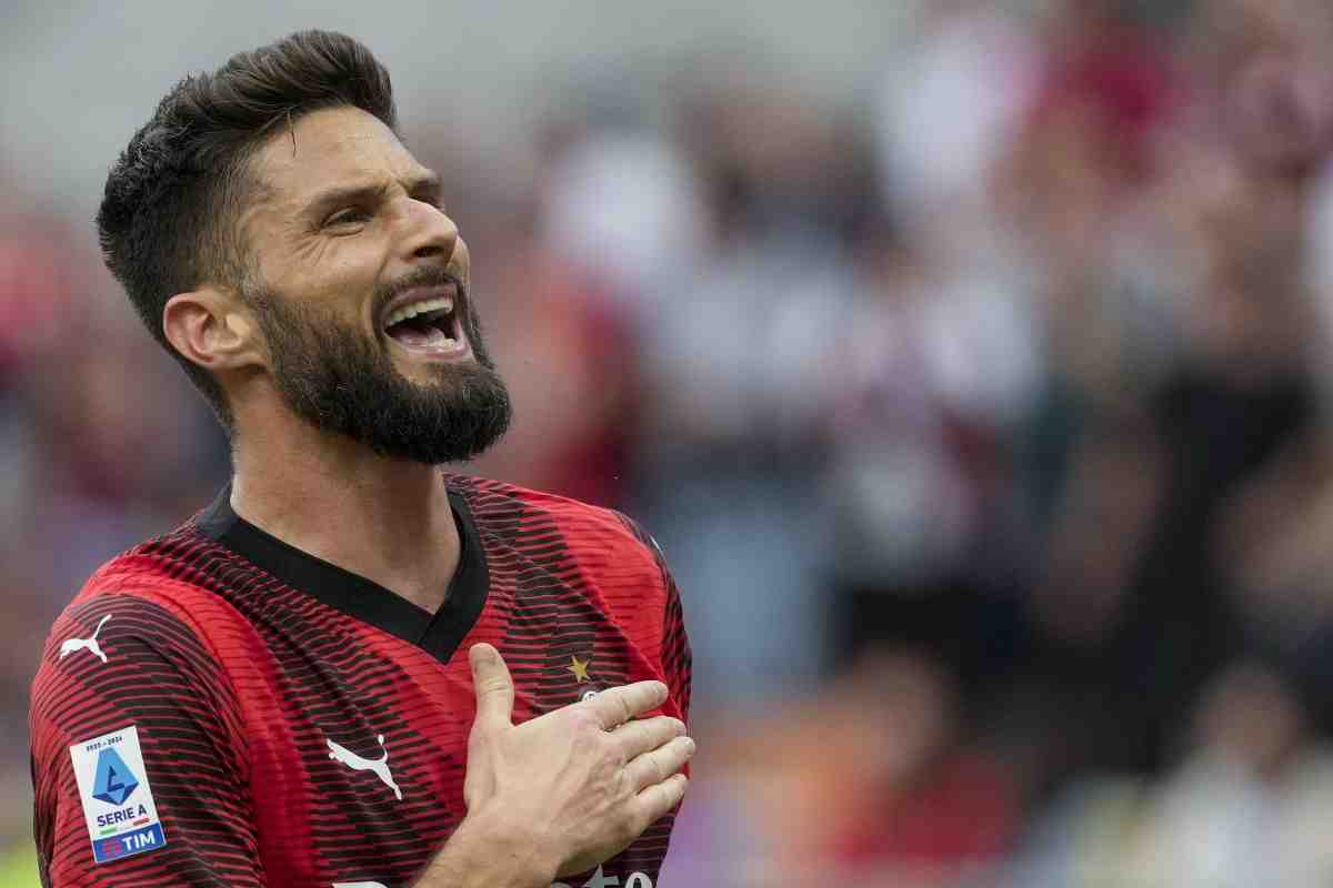 A Olivier Giroud manca un ex compagno del Milan