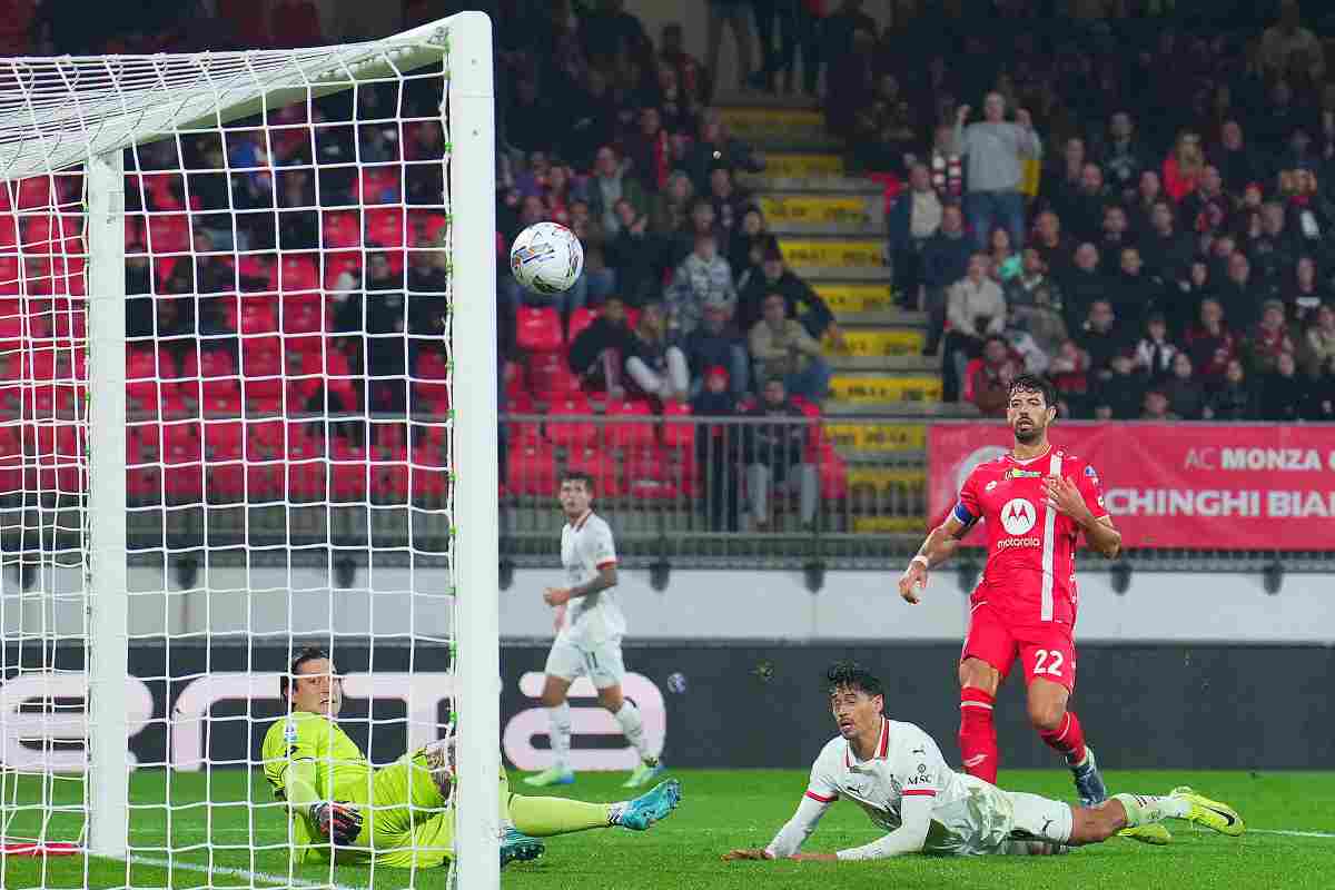 Il gol di Reijnders contro il Monza per la vittoria del Milan