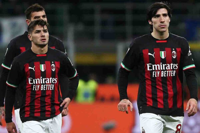 Sandro Tonali e Brahim Diaz