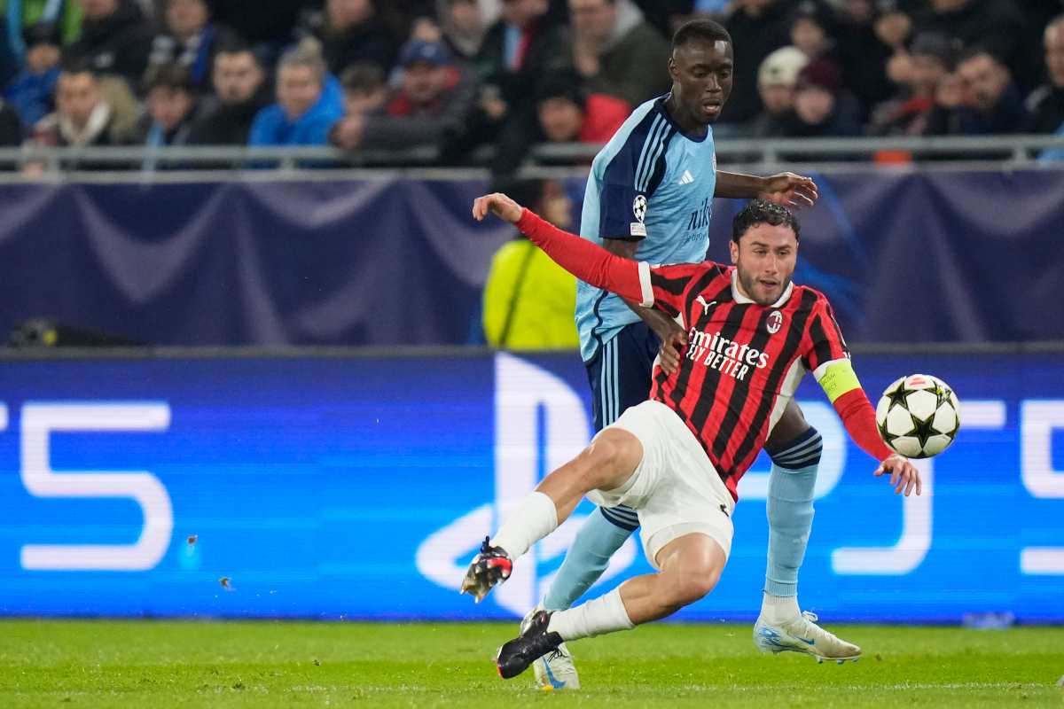 Slovan Bratislava Milan, finisce il primo tempo