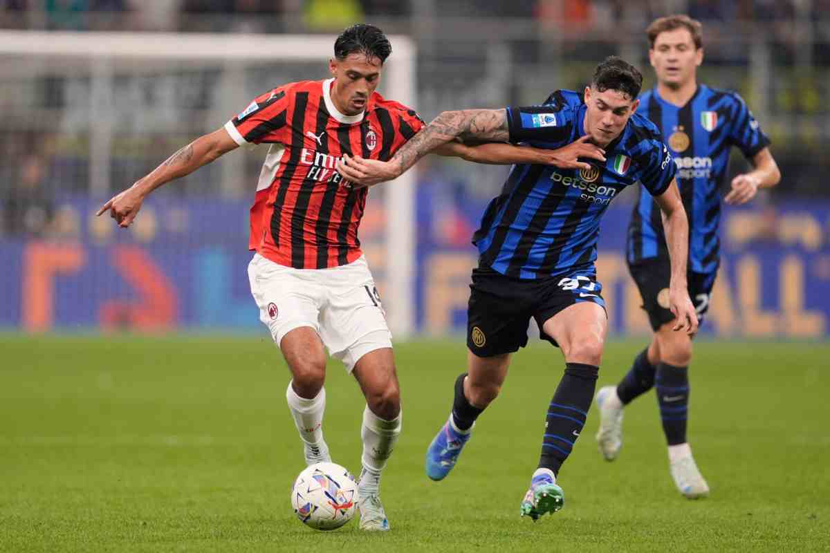 Reijnders in campo contro l'Inter