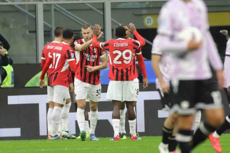 Il Milan esulta per i due recuperi