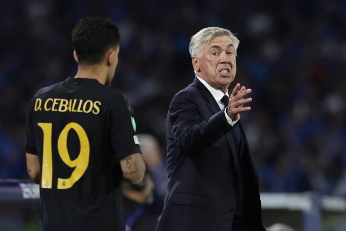 Dani Ceballos e Carlo Ancelotti