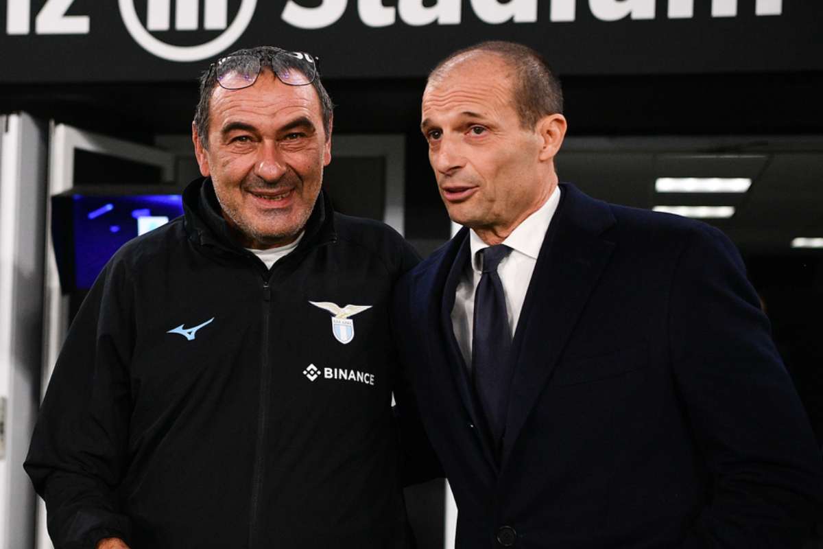 Maurizio Sarri e Massimiliano Allegri