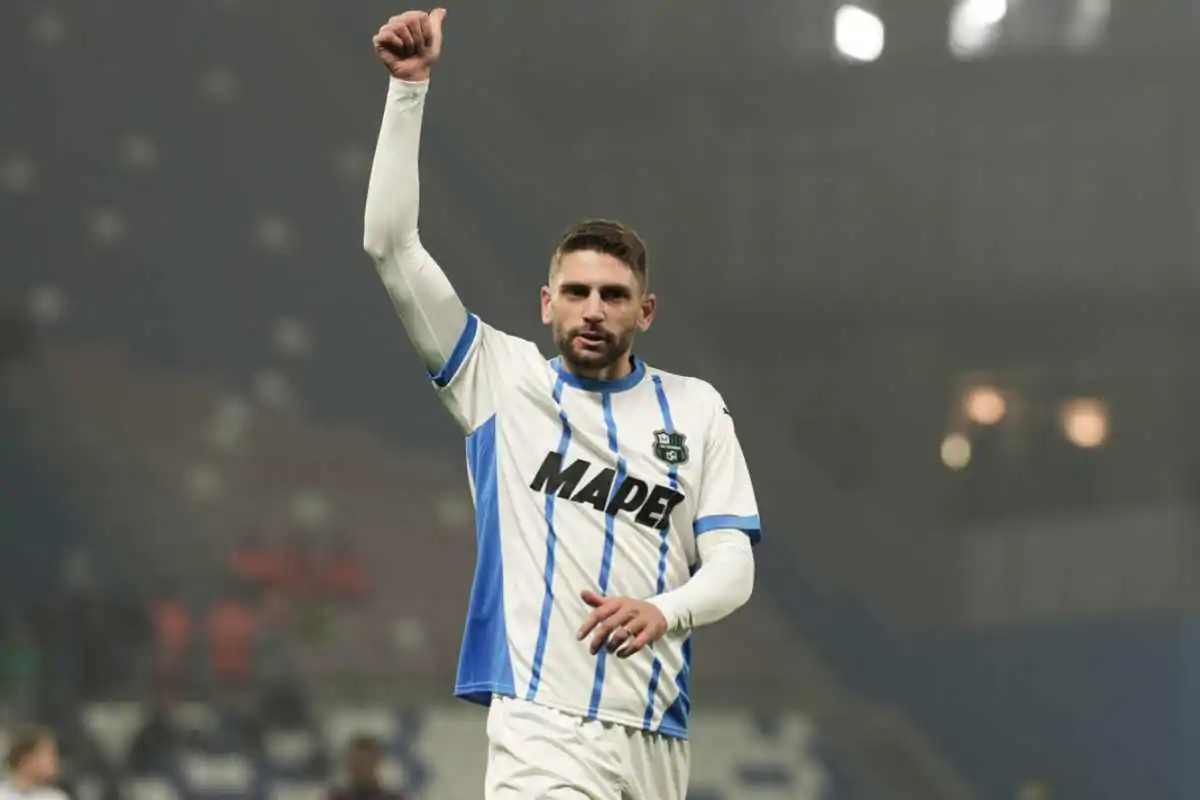 Berardi in campo