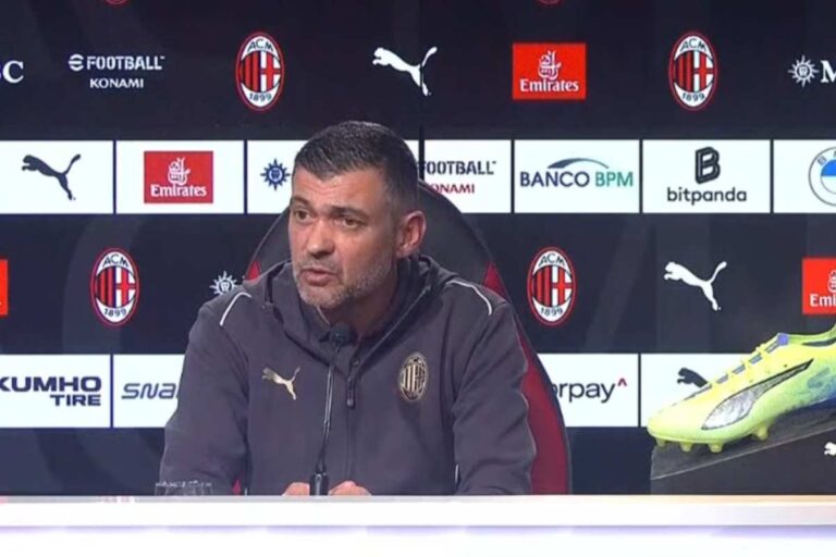 Conceicao in conferenza stampa