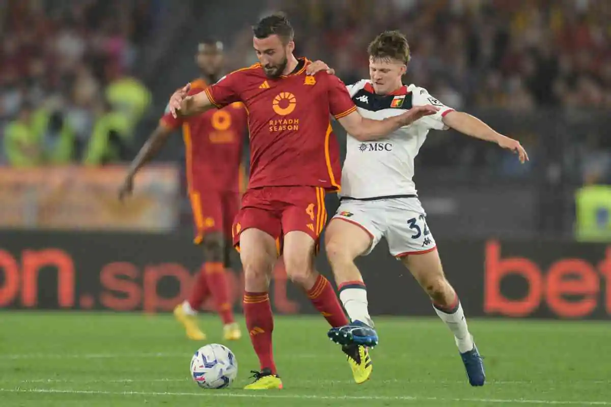 Cristante e Frendrup in campo