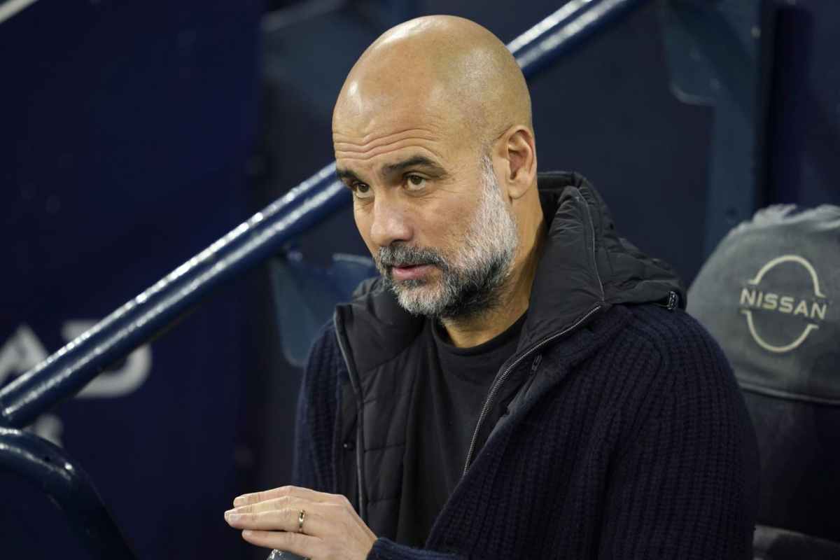 Guardiola in panchina