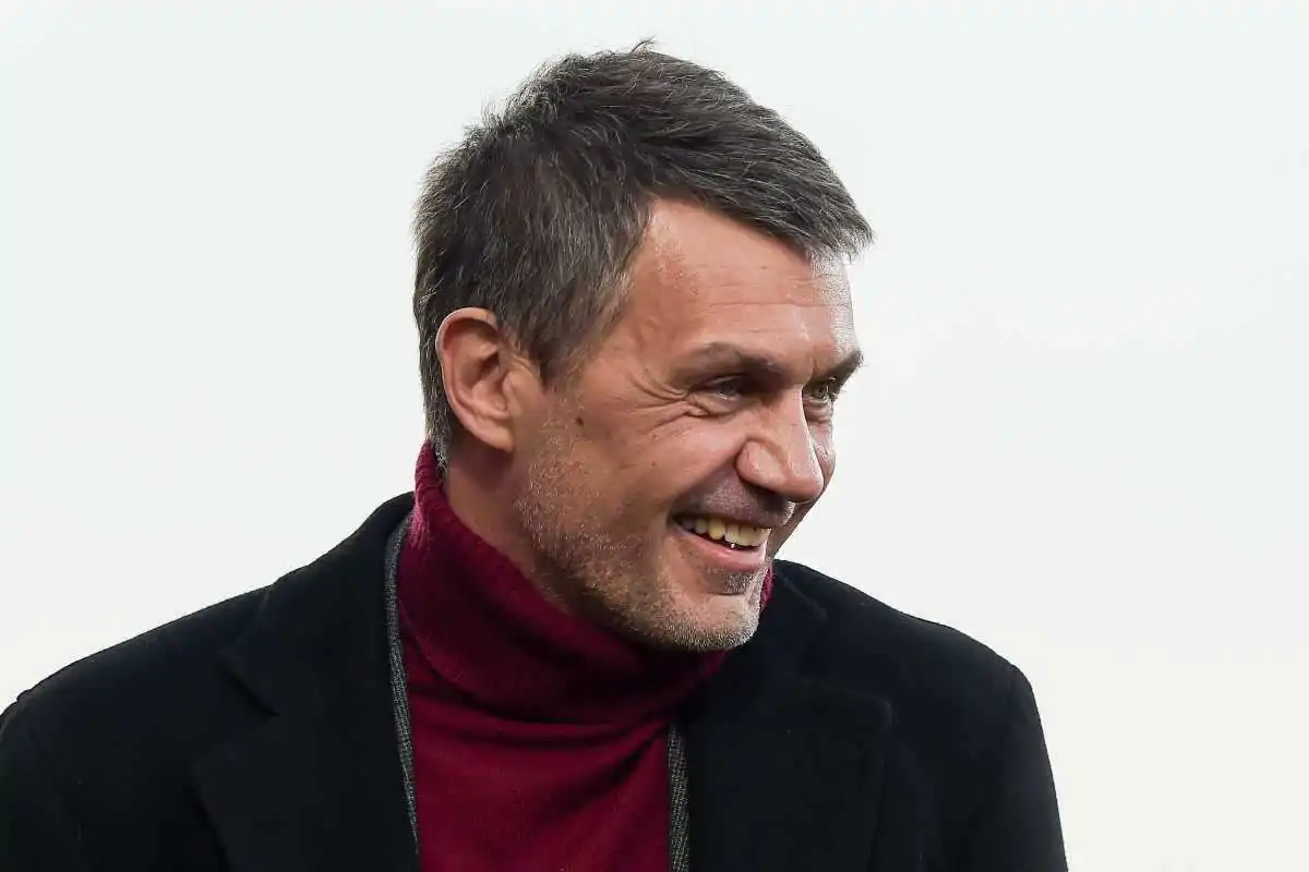 paolo maldini ex capitano del milan