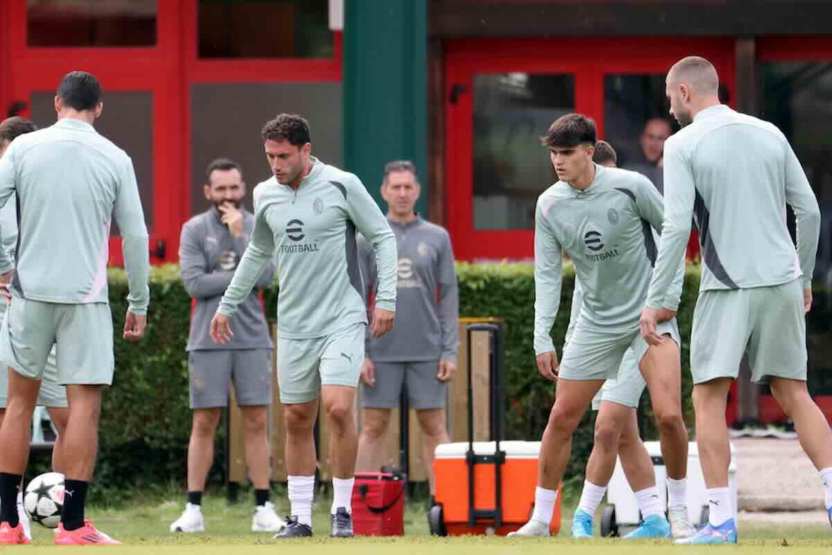 allenamento milanello