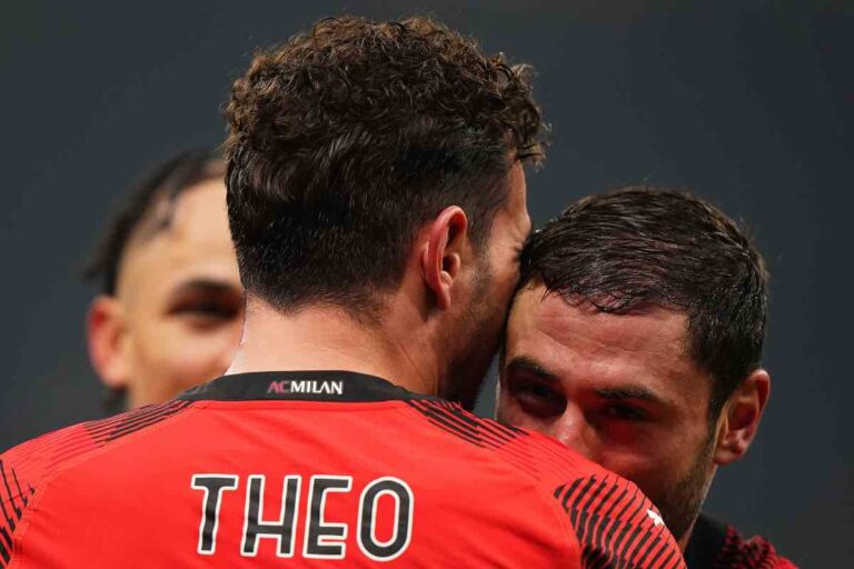 Theo Hernandez e Calabria