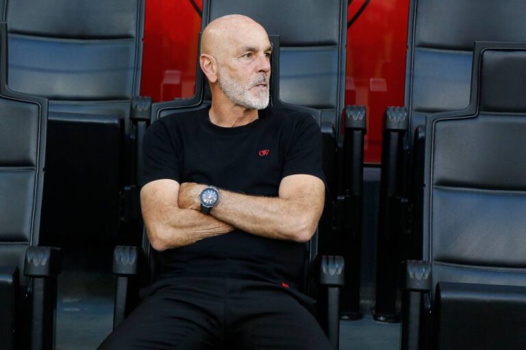 Pioli sulla panchina del Milan