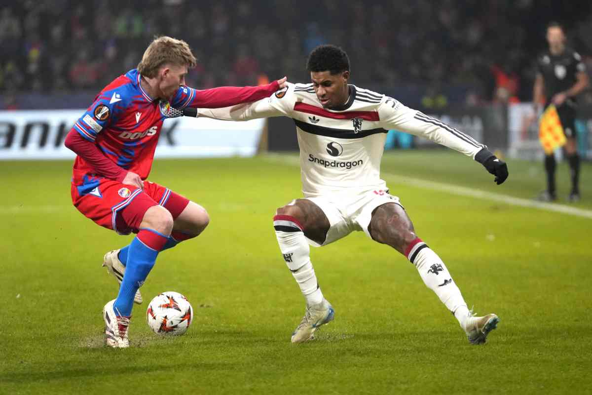 Rashford in azione