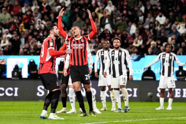 Juventus e Milan in campo