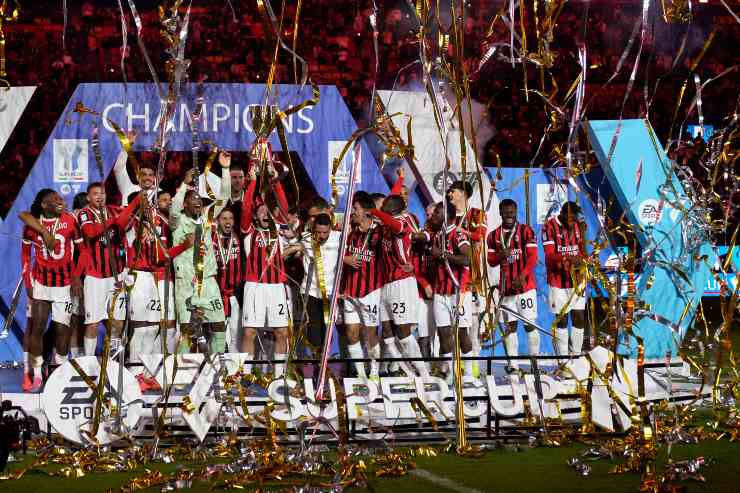 Milan vince la Supercoppa Italiana