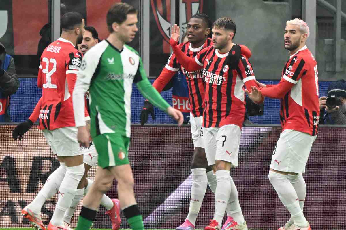 Milan Feyenoord, ammonito un rossonero diffidato